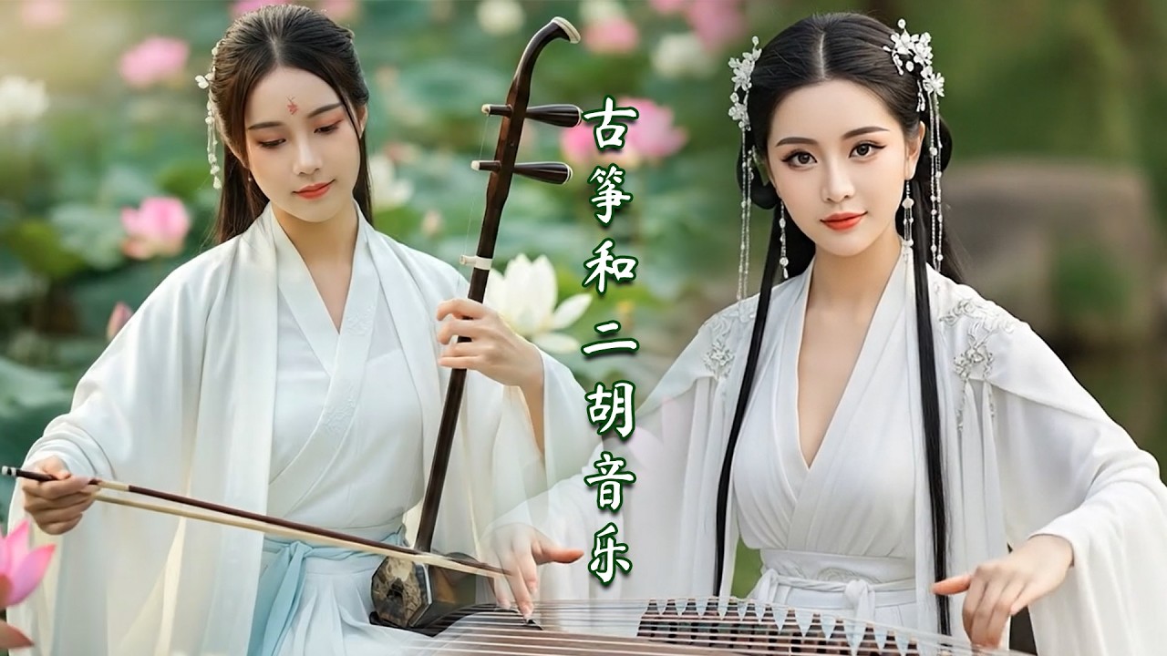 Inner Calm Flow 🍃 Chinese Guzheng & Erhu Meditation Music