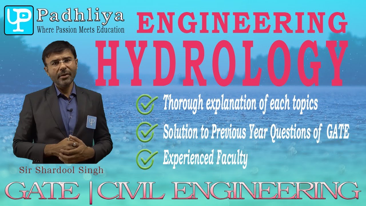 PYQ of GATE on Hydrograph and Runoff Part I - Engineering Hydrology || GATE || ESE || PYQ || Civil