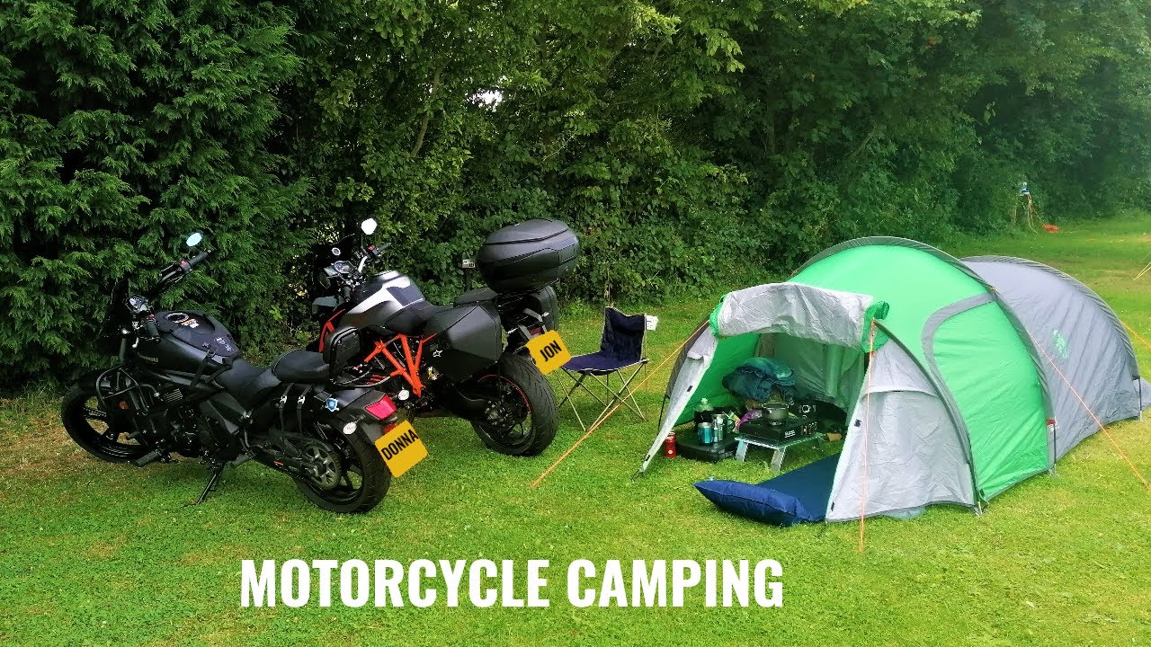 Moto Camping - First Motorcycle Camping Trip of the Year