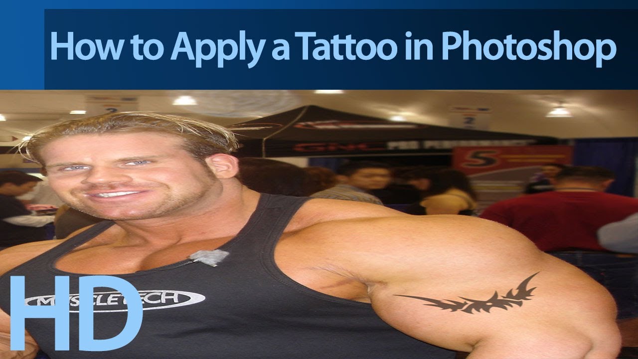 How to Apply a Tattoo in Photoshop Tutorial