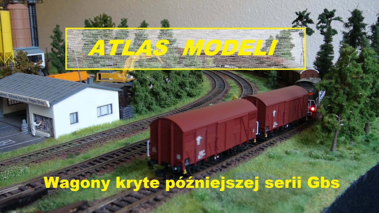 Wagony kryte późniejszej serii Gbs - atlas wagonów towarowych PKP