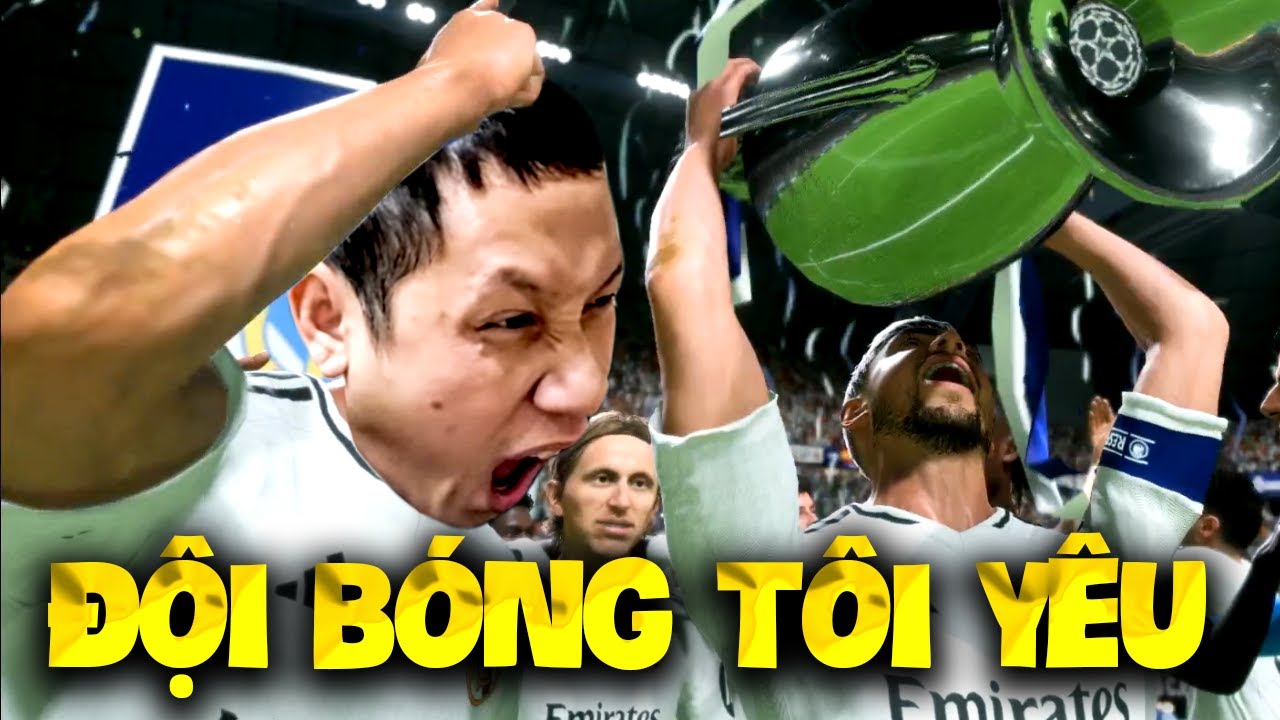FC 25 | THẦY BA VUI SƯỚNG KHI ĐƯỢC NÂNG CÚP CÙNG ĐỘI BÓNG MÌNH YÊU THÍCH