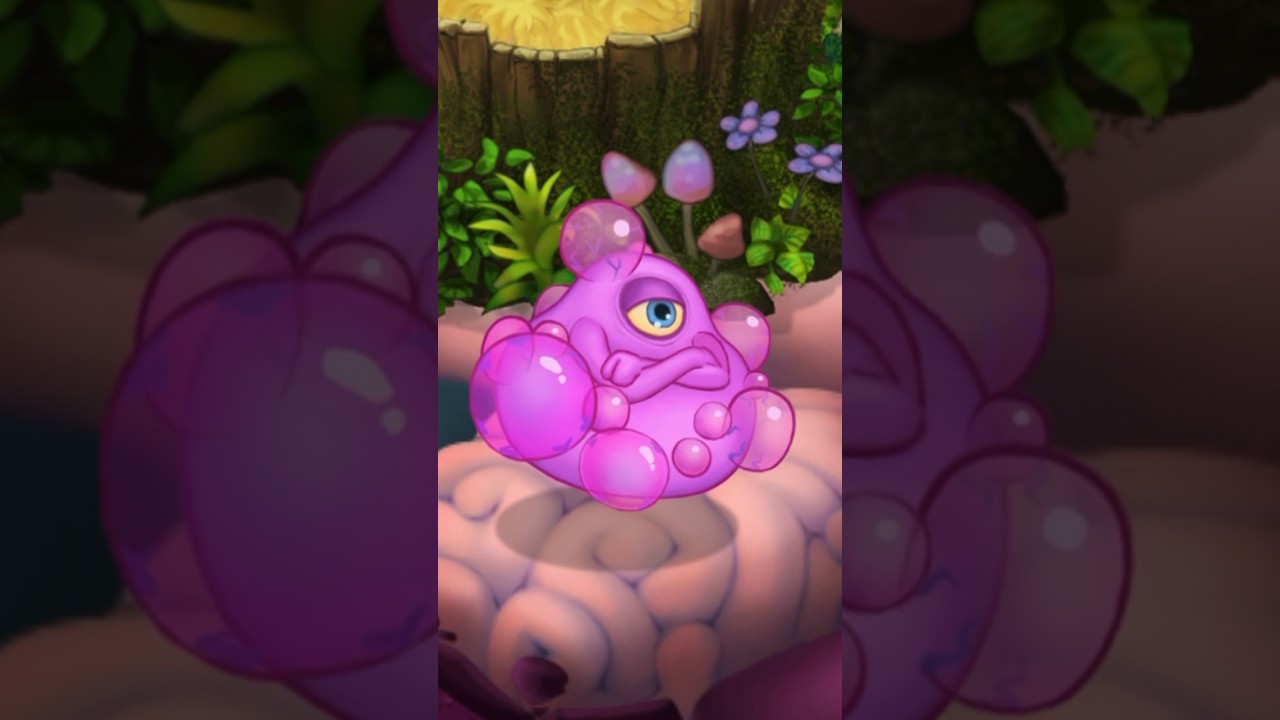 Poppette solo on psychic island in my singing monsters ￼