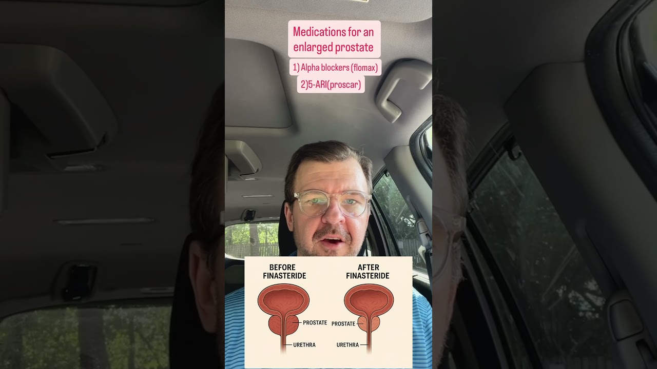 medication for an enlarged prostate. #prostatehealth #bph #urineproblem #urology