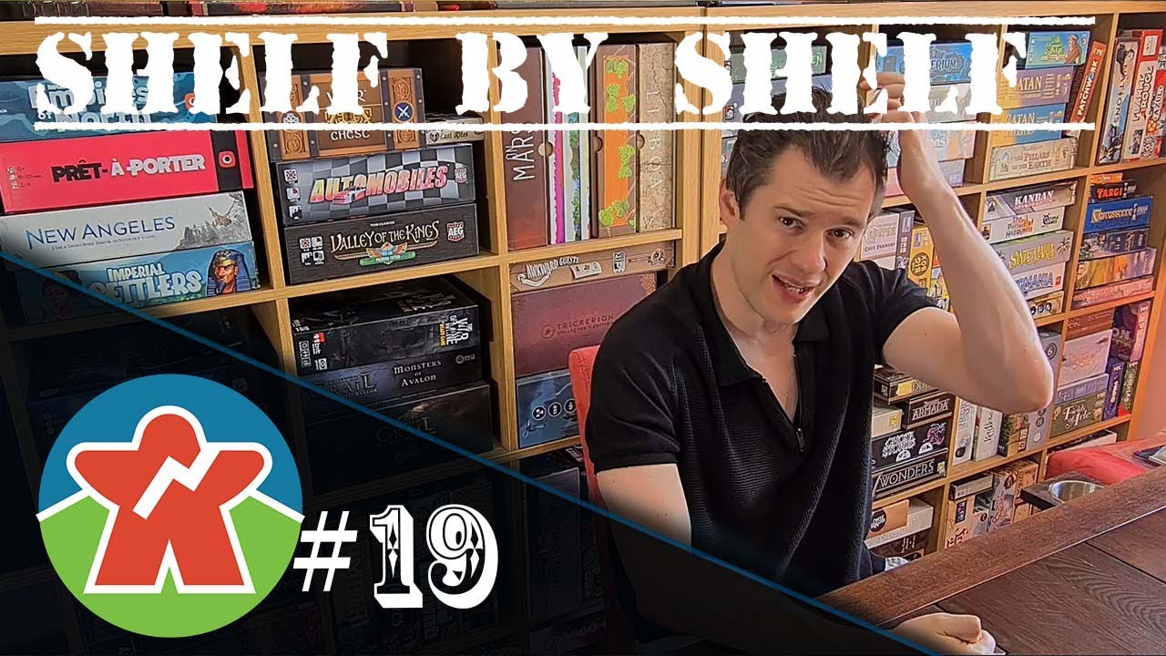 My Games Collection - Shelf by Shelf - #19 - The Broken Meeple
