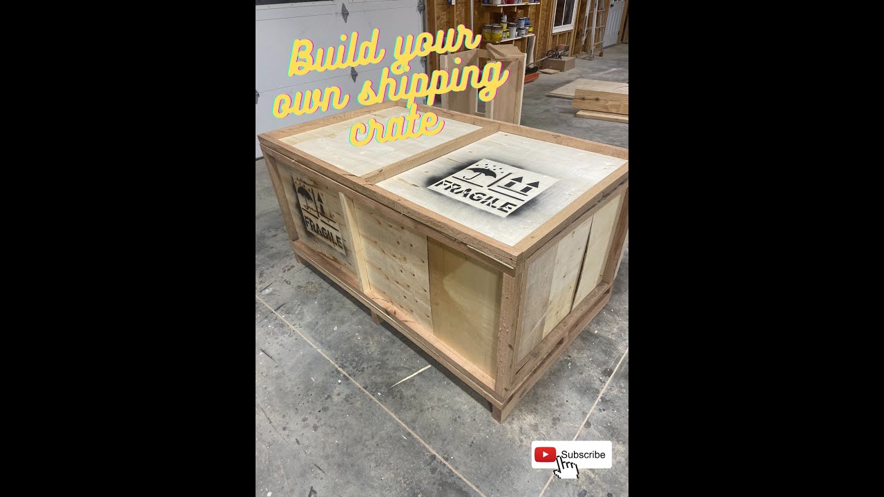Build your own shipping crate