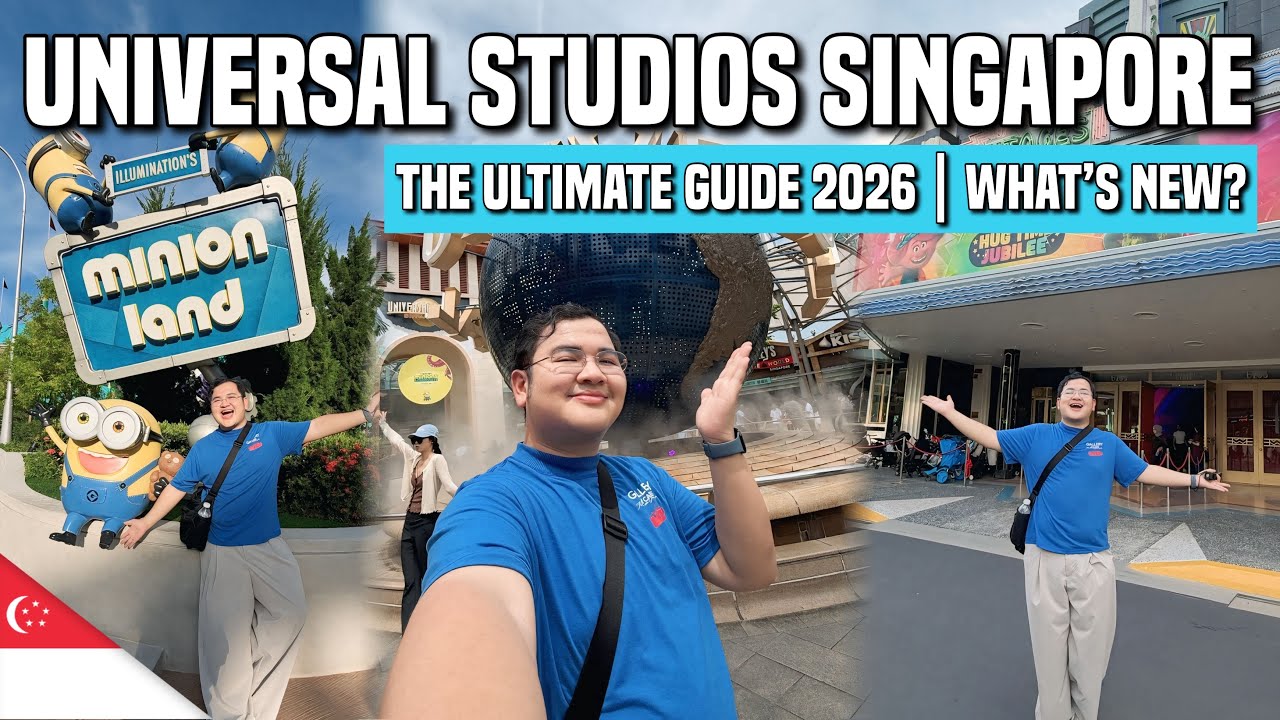 UNIVERSAL STUDIOS SINGAPORE 2026 | THE ULTIMATE GUIDE! | Ivan de Guzman