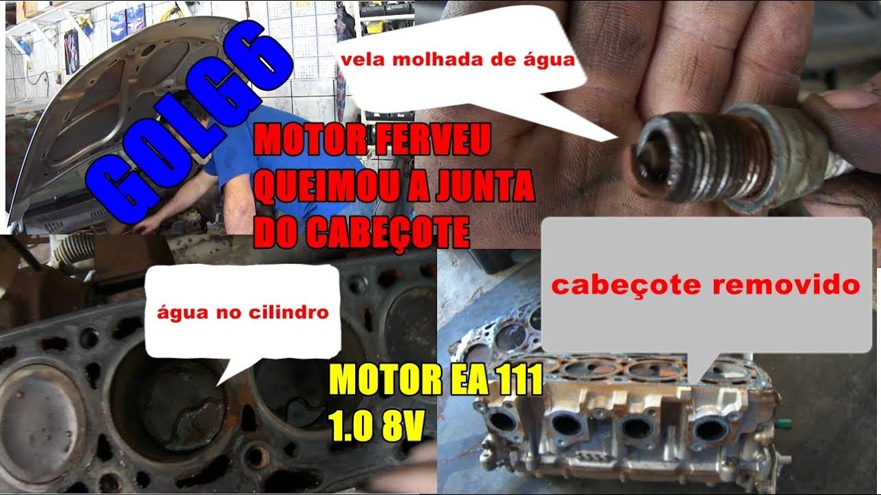 D.D.M 12/12/18 - REMOVENDO CABEÇOTE DO GOL G5 1.0 MOTOR EA 111 -(part 01) MECANICA MGR