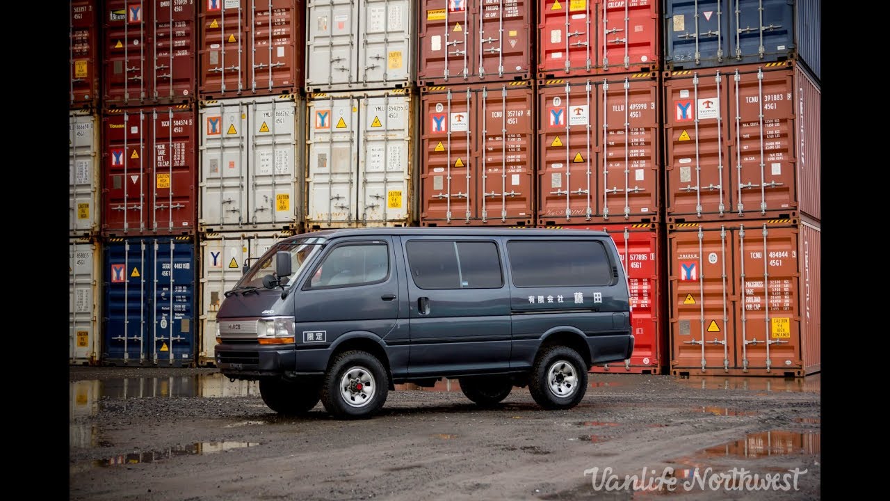 SALE REVIEW: 1992 TOYOTA Hiace Super GL Diesel JDM Van // by VANLIFE NORTHWEST