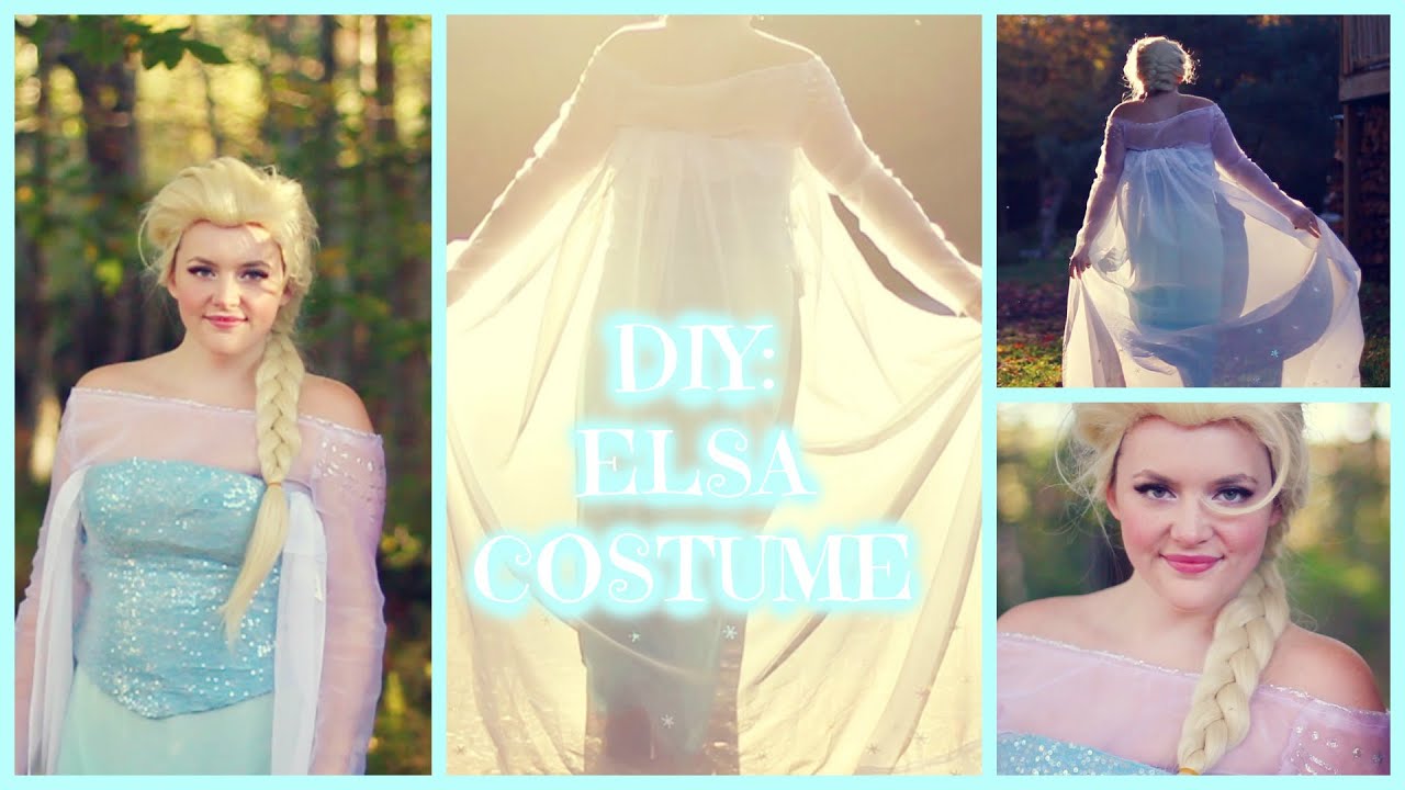 DIY: Frozen Elsa Halloween Costume!