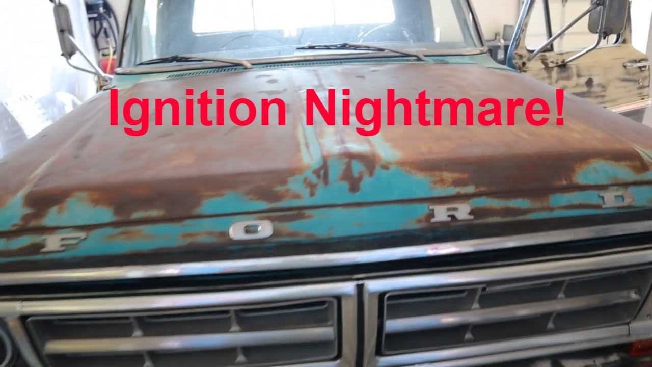 1971 F250 ignition repair part 11
