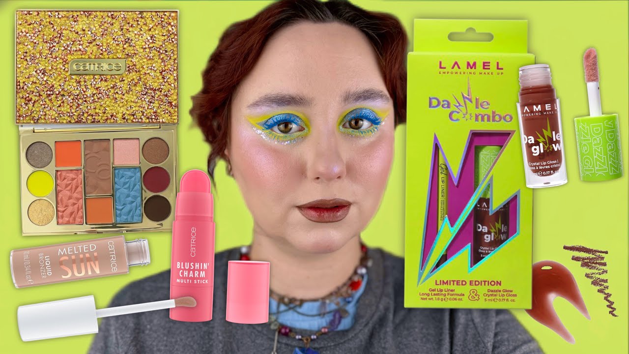 LAMEL Dazzle Combo | CATRICE My Jewels My Rules,  Blushin' Charm Multi Stick ТА КОНТУР Melted Sun