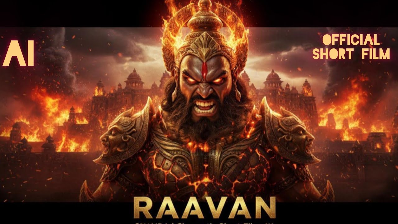 🔥 रावण – Lanka Ka Lankesh | Ram vs Ravan War | Short Epic Film AI | The Spiritual India 