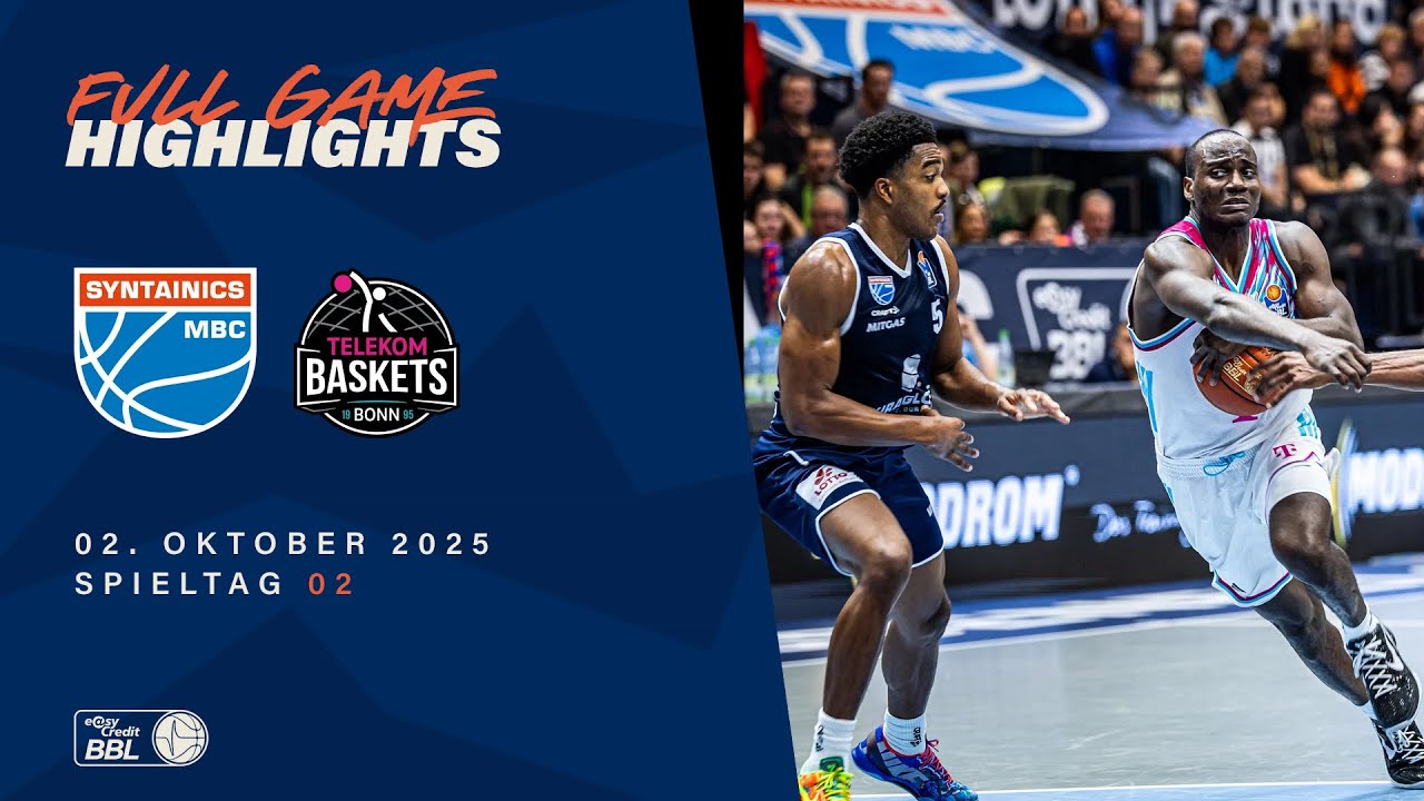Syntainics MBC vs. Telekom Baskets Bonn - Full Game Highlights - Spieltag 2, 25/26