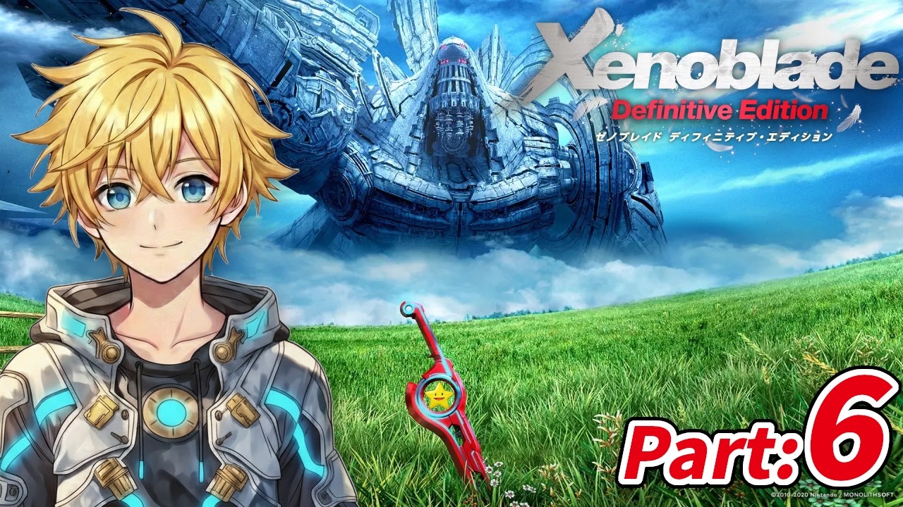【完全初見】フィオルンを救え！小指の砂浜へ！ #6【ゼノブレイドDE】