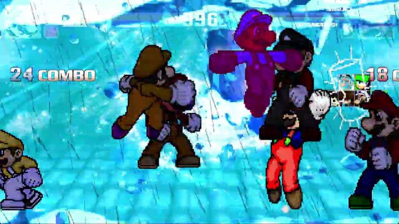MUGEN Battle #69 || MUGENTuber 4v4 simul