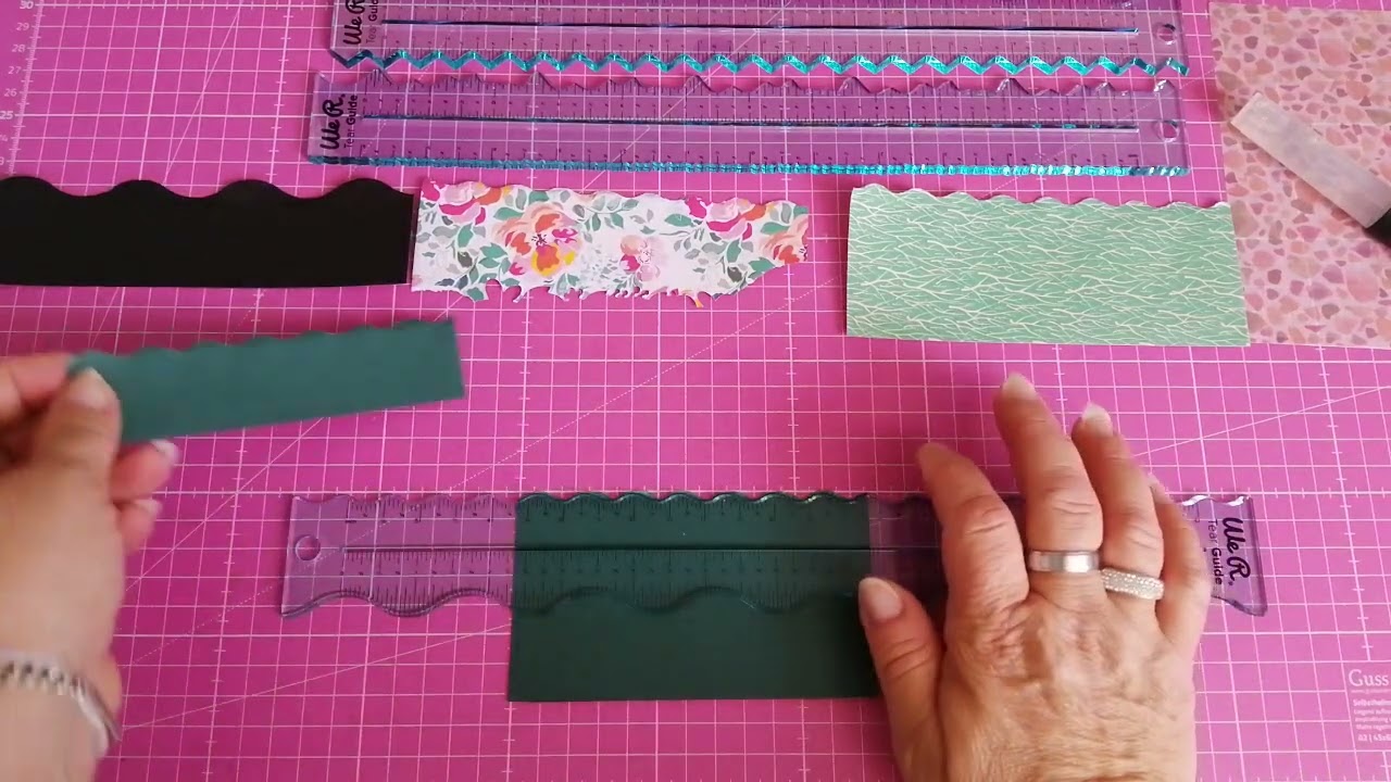 We R Memory Keepers Tear Guides Basic Tools