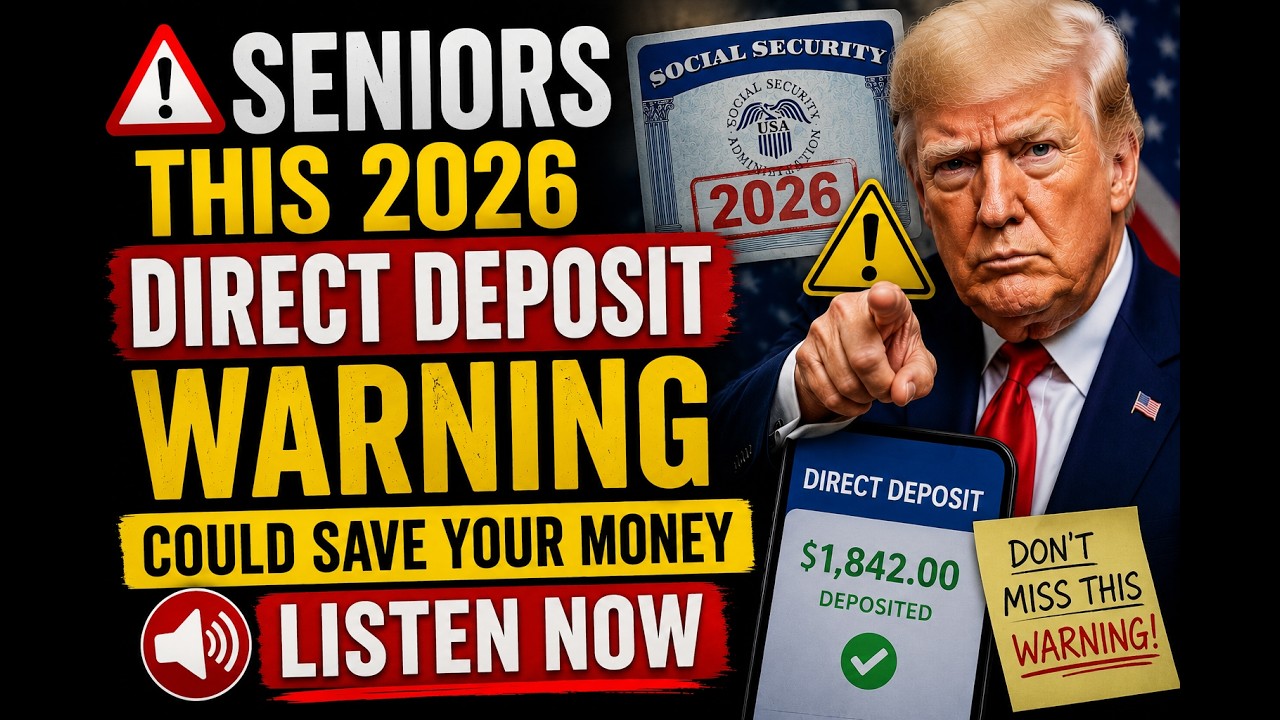 Seniors This 2026 Direct Deposit Warning Could Save Your Money &ndash; Listen Now