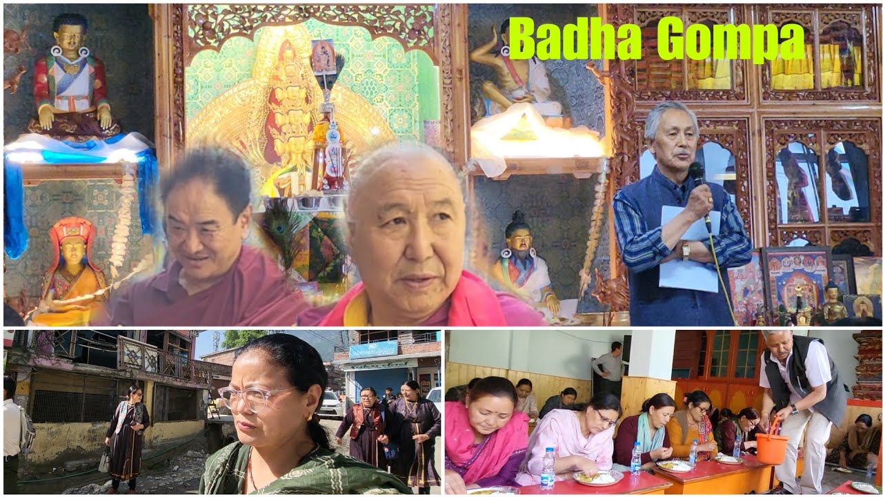 Badha Gompa me pooja final part🙏 #Monastery #BuddhistPooja #Kullu
