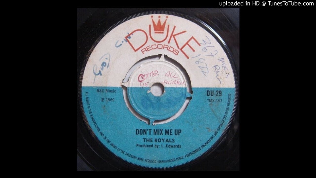 the Royals - Don't Mix Me Up