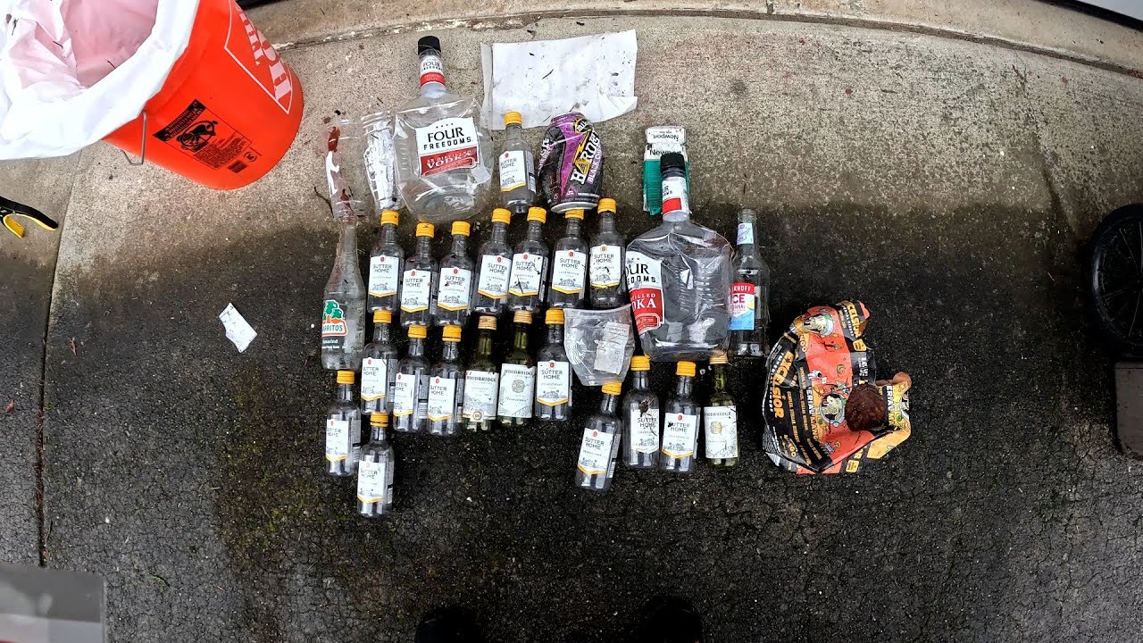 Sad Bucket Litter Picking