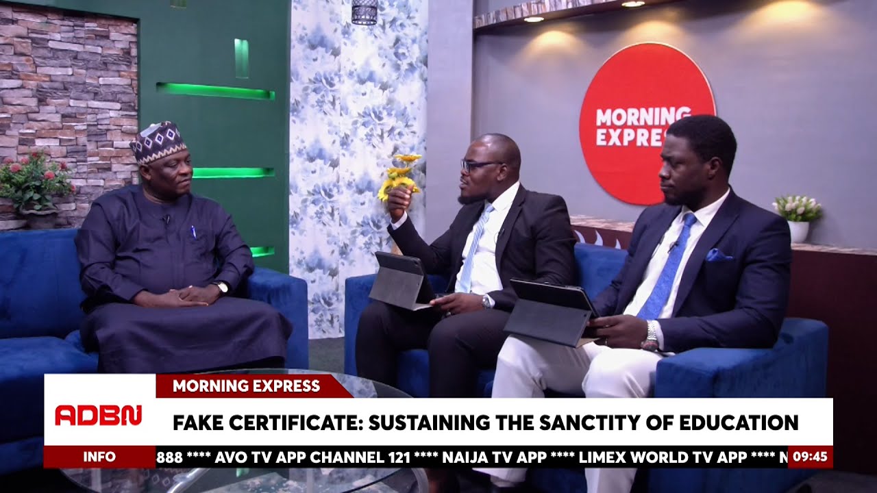 SUSTAINING THE SANCTITY OF EDUCATION AMIDST FAKE CERTIFICATE SCANDALS