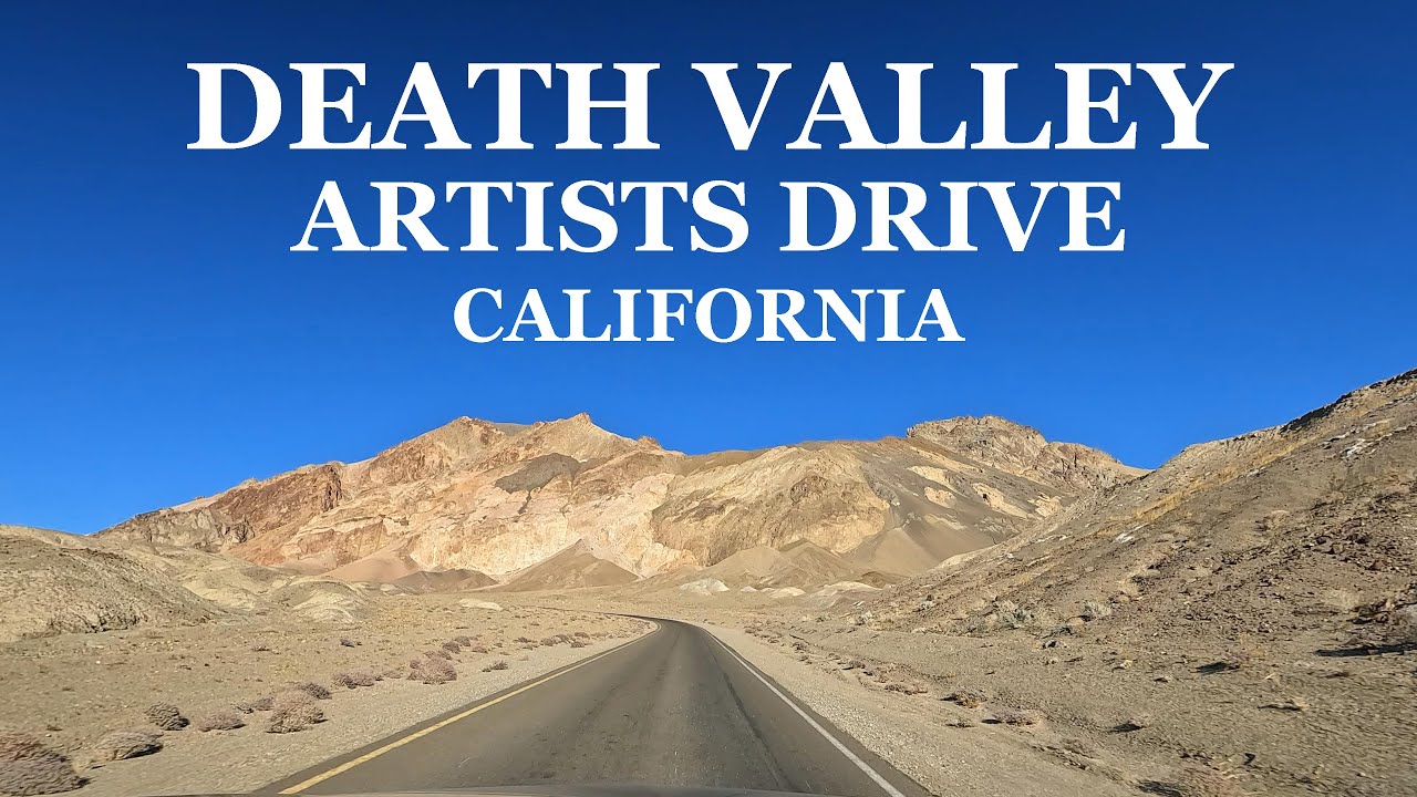 Artists Drive - Death Valley National Park. The Perfect Drive Video! #deathvalley #california