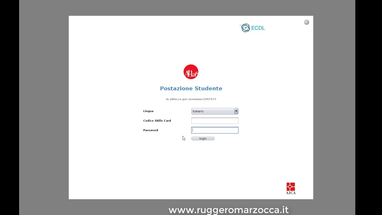 Esami ECDL Online - Istruzioni per i candidati