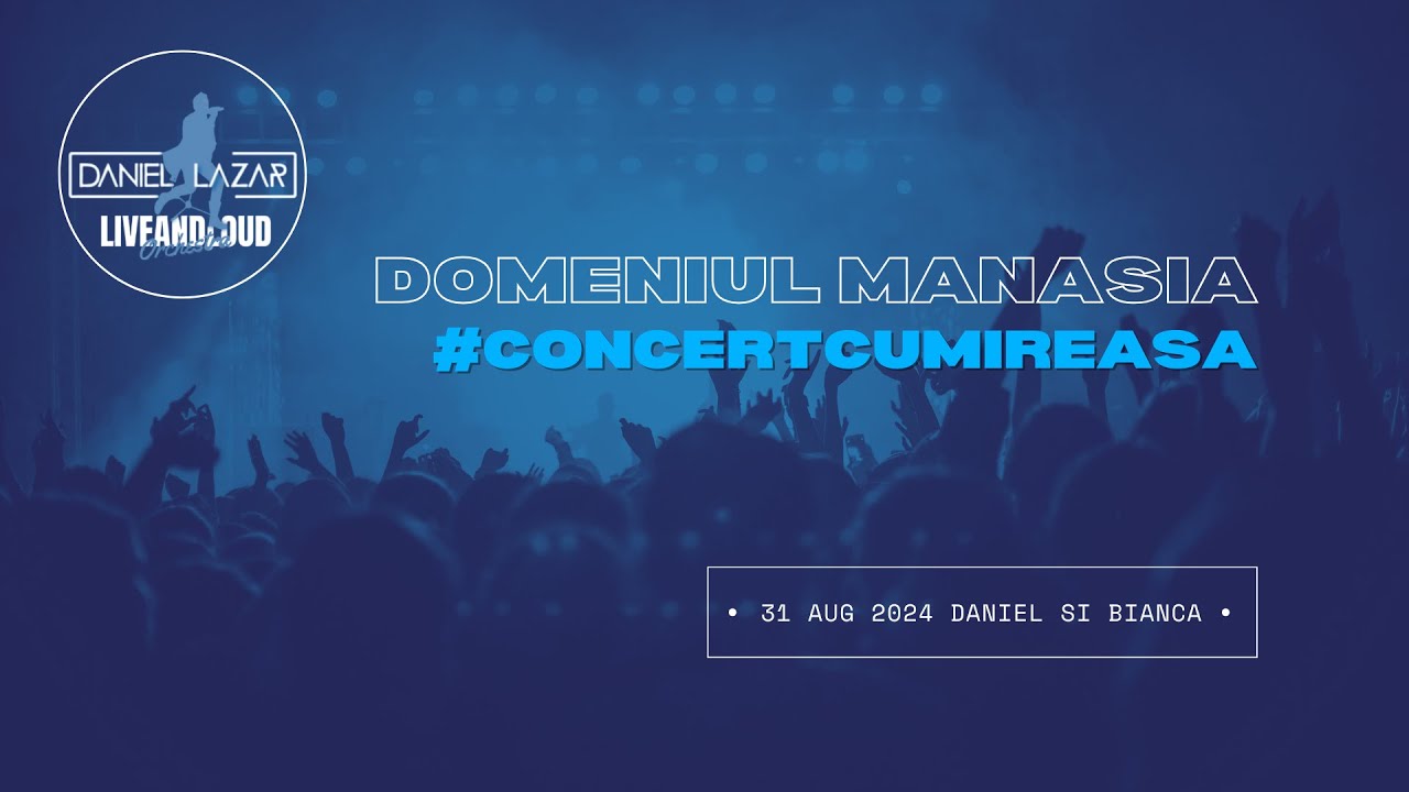 Daniel Lazar & #LIVEANDLOUDOrchestra   LIVE #Nunta Domeniul Manasia #trupacover #bandnunta