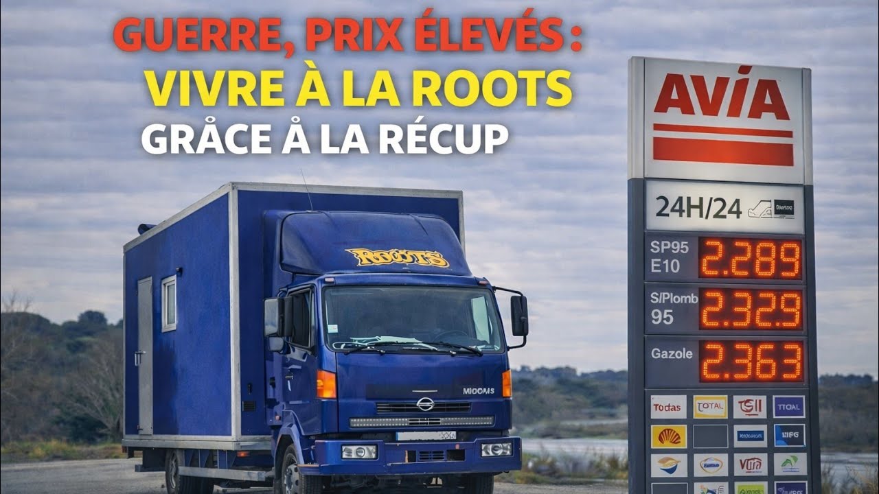 La crise du gazoil arrive, on se débrouille avec la récup... 😱