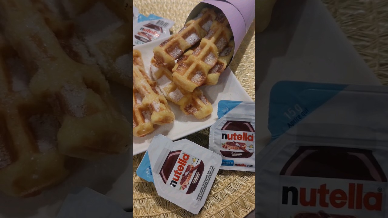 Churrofles ! Delicious waffles Churros ! #shorts #short #food
