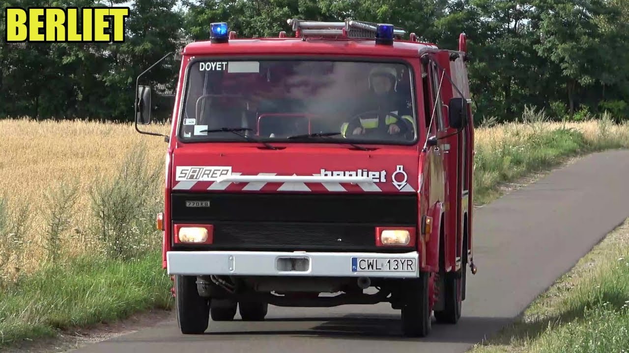 Wyjazd Alarmowy 368[C]54 GBA 2,5/16 Berliet 770KB/Sairep z OSP Bierzyn