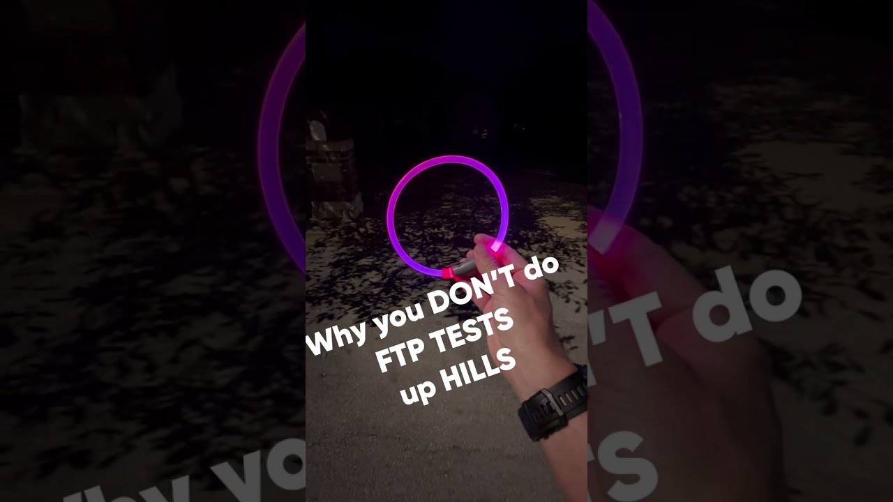HOW doing FTP test UPHILL will DAMAGE your RUN! Let go of the EGO and get real numbers instead.