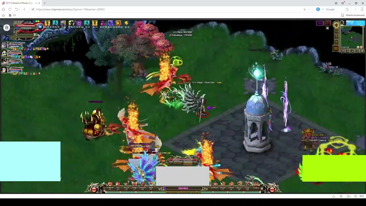 Crystal Saga Land Grab battle - Titans vs. Insidious 03/29/2026