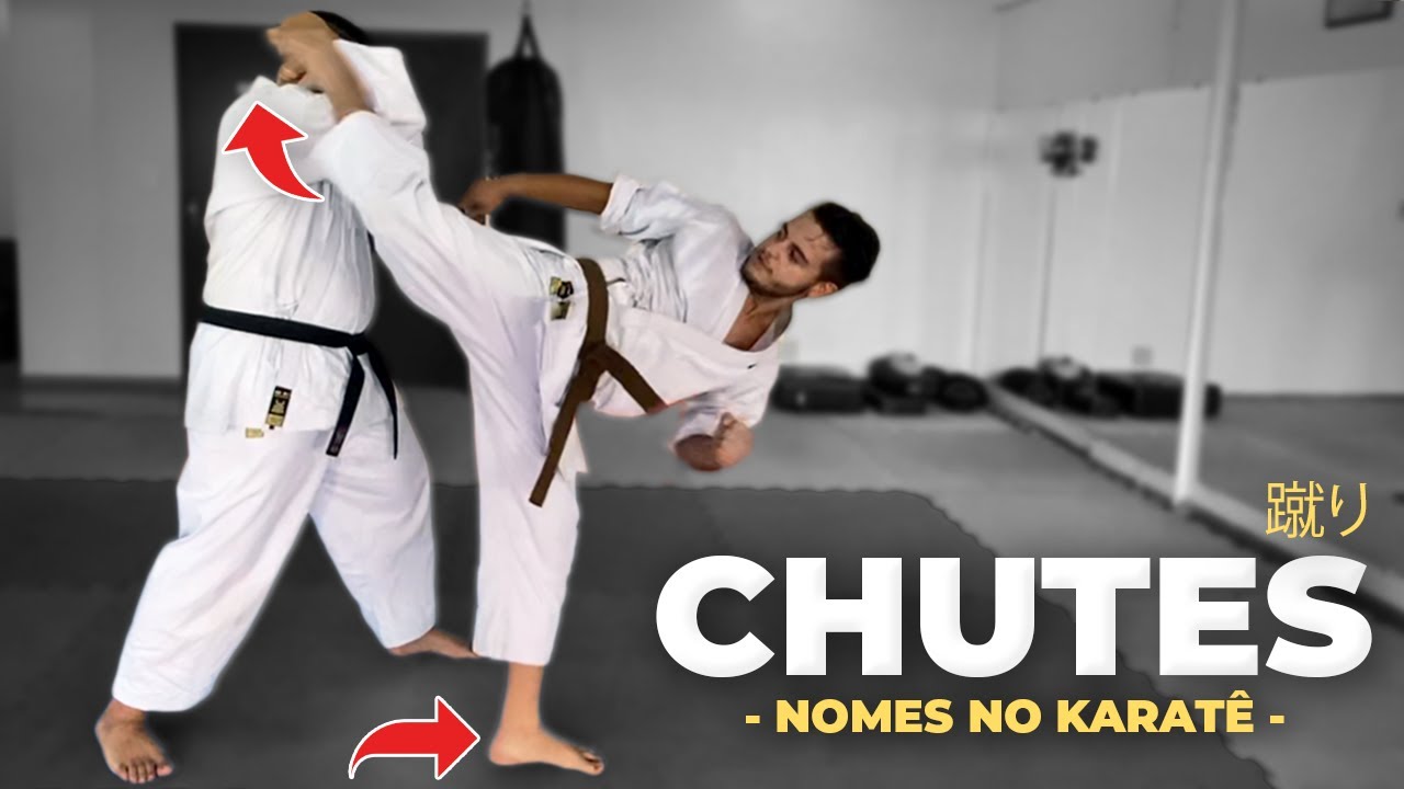 NOME DOS CHUTES DO KARATÊ | Como chutar no Karatê!