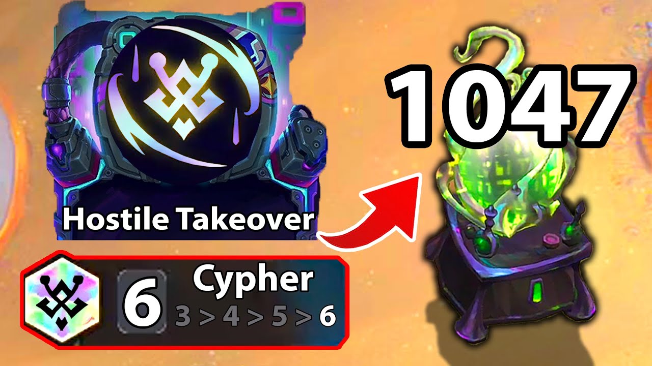 1047 Stacks - 6 Cypher + Hostile Takeover Cash Out !?