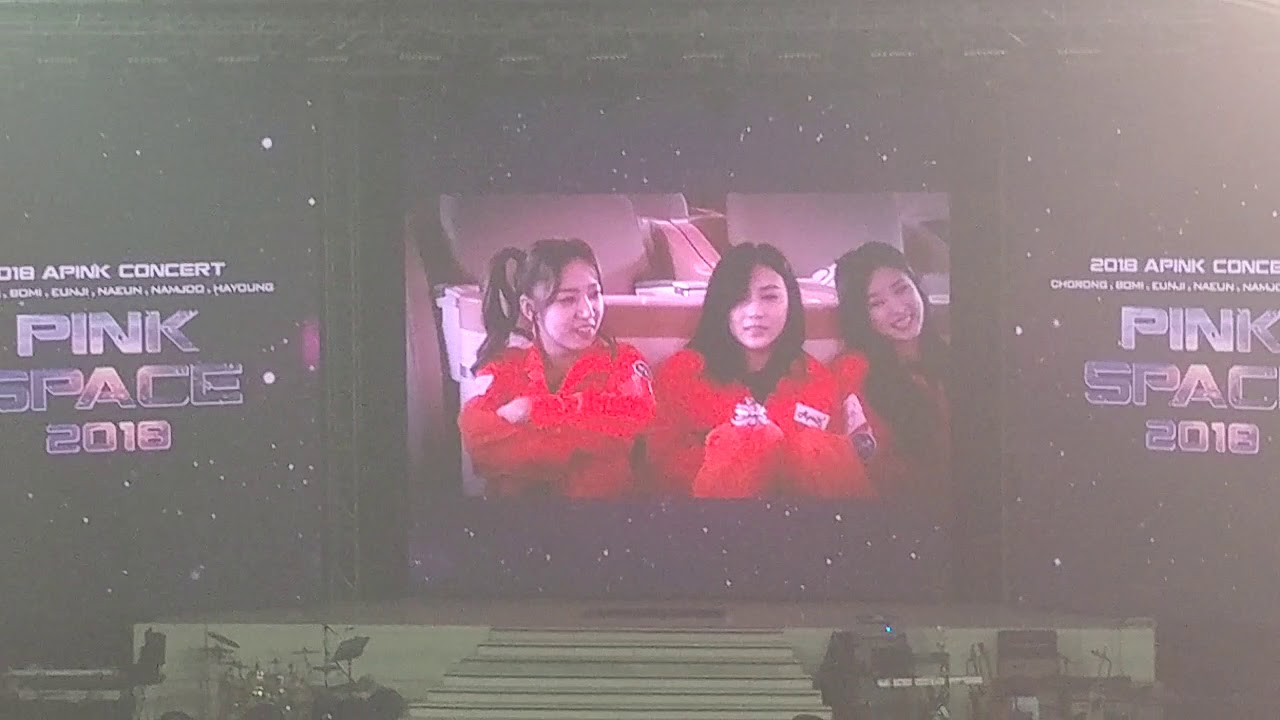 180112  Apink 4th CONCERT [PINK SPACE 2018] Ening movie