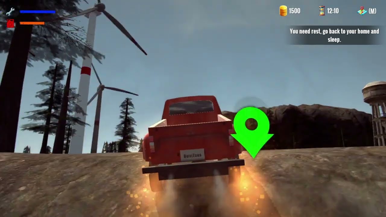 DriveTown Gameplay – Open World Car & Truck Driving Simulator | Missions, Free Roam & Physics