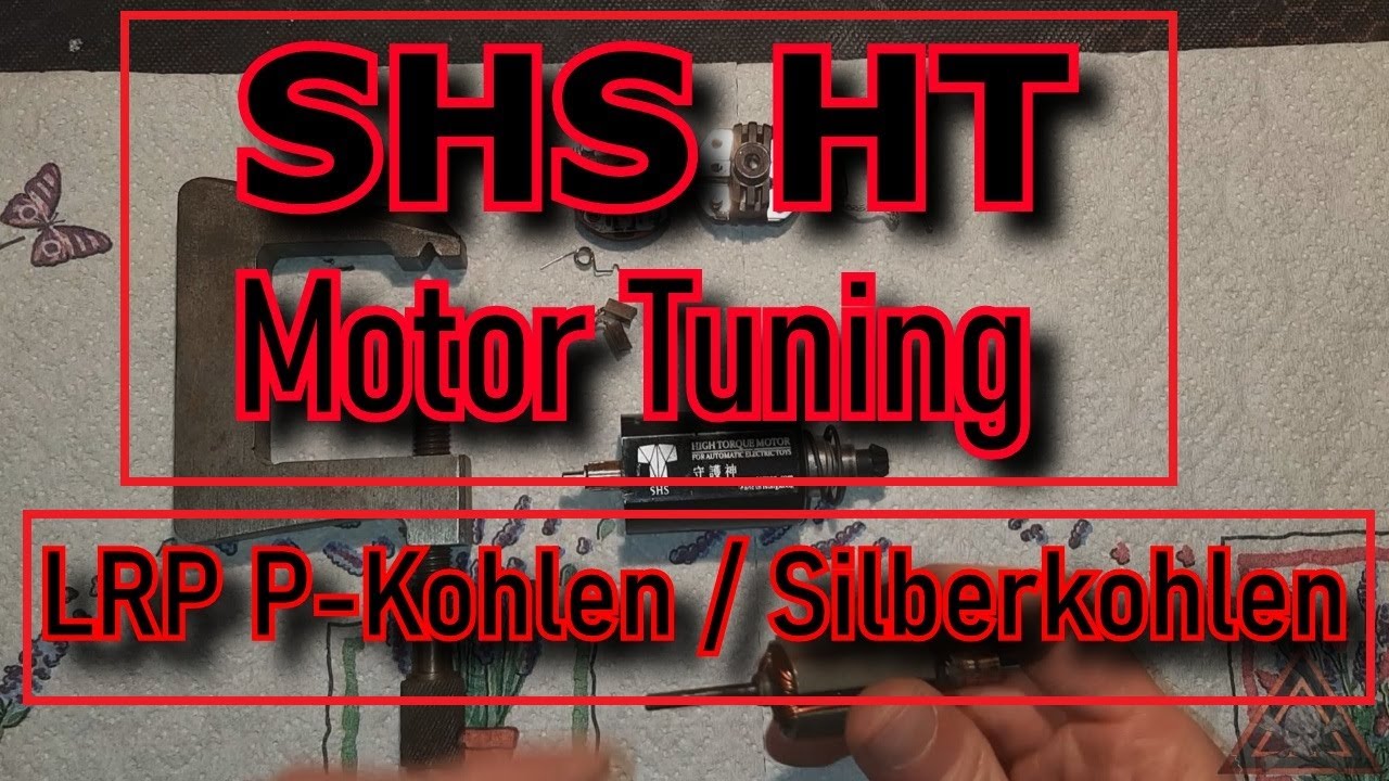 SHS HT Motor Tuning mit Silberkohlen