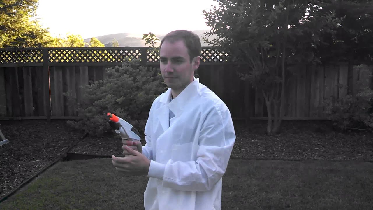 Buzz Bee Panther Firing Test - Muzzle Steam
