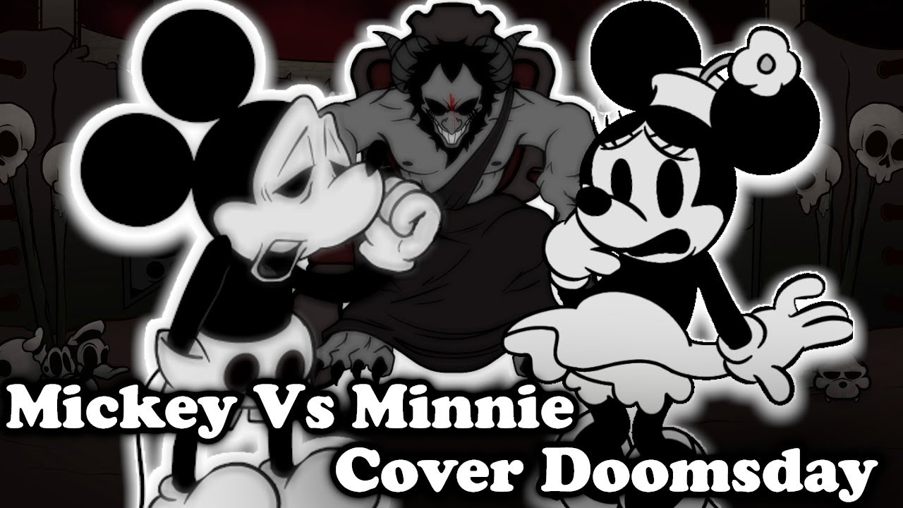 FNF | Mickey Vs Minnie | Doomsday - Mistful Crimson Morning | Mods/Hard/FC |