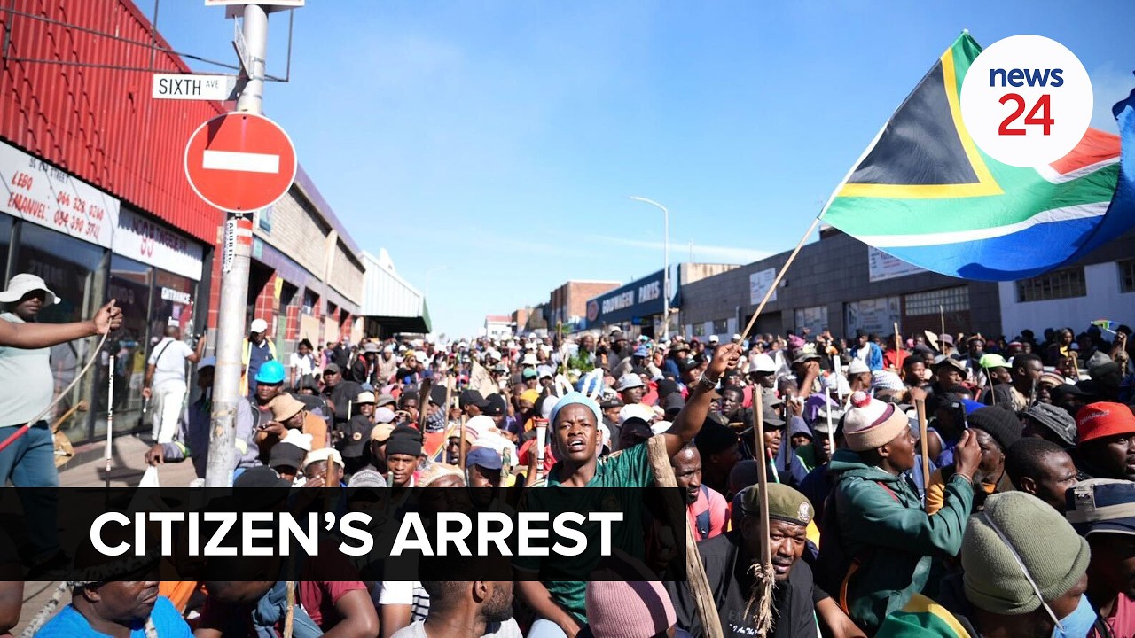 Thousands bring Ekurhuleni to standstill in anti-foreigner march | WATCH