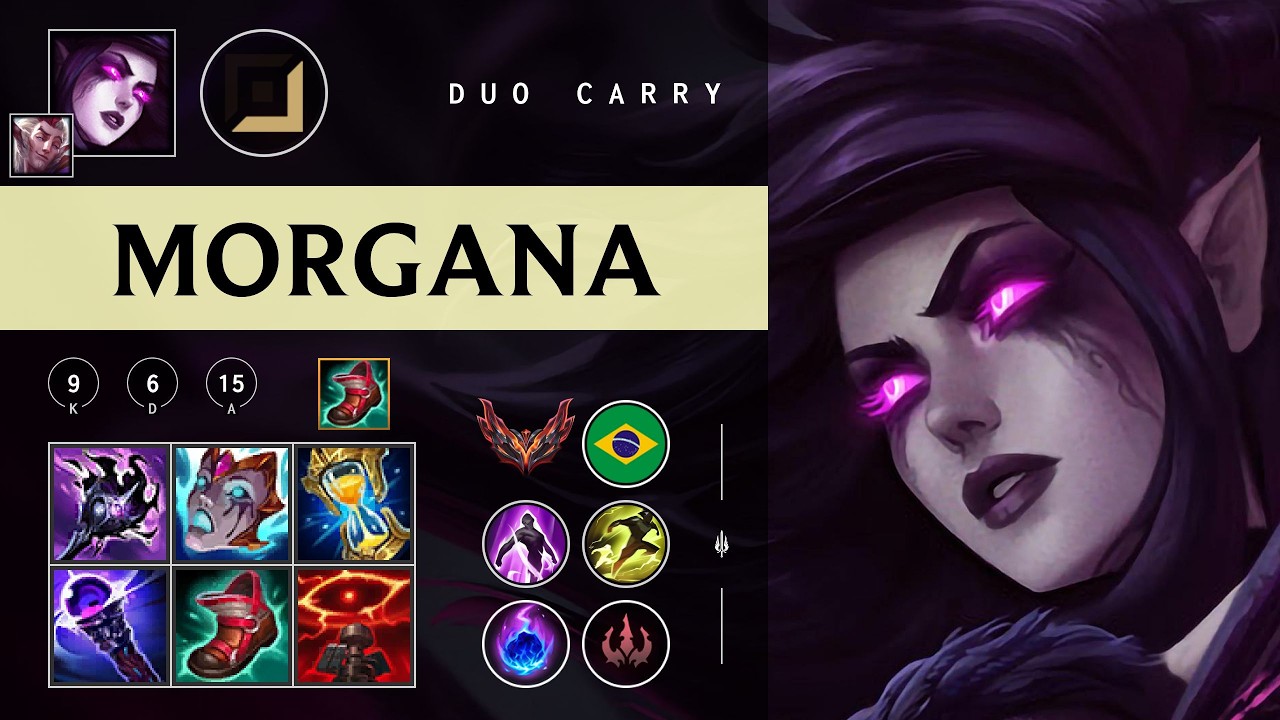 Morgana Carry vs Cassiopeia - BR Grandmaster Patch 26.03