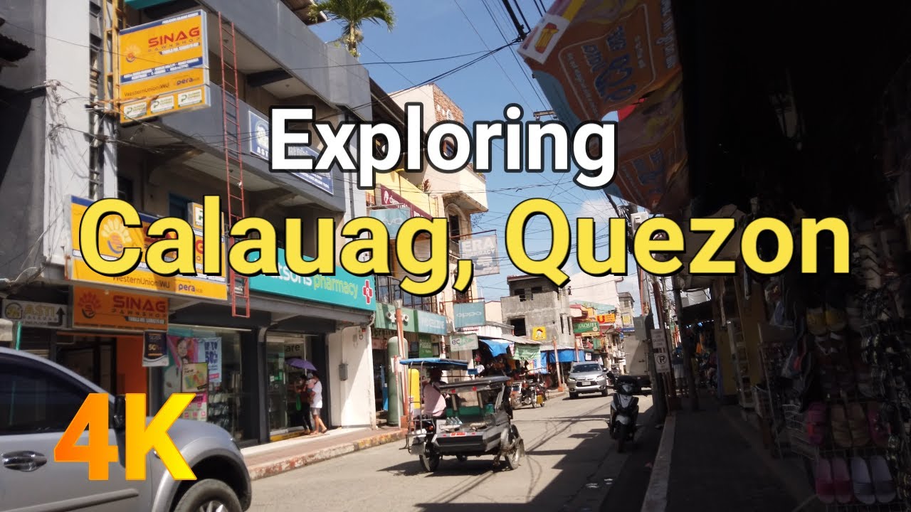 CALAUAG QUEZON | Walking tour | Simple Life | 4K