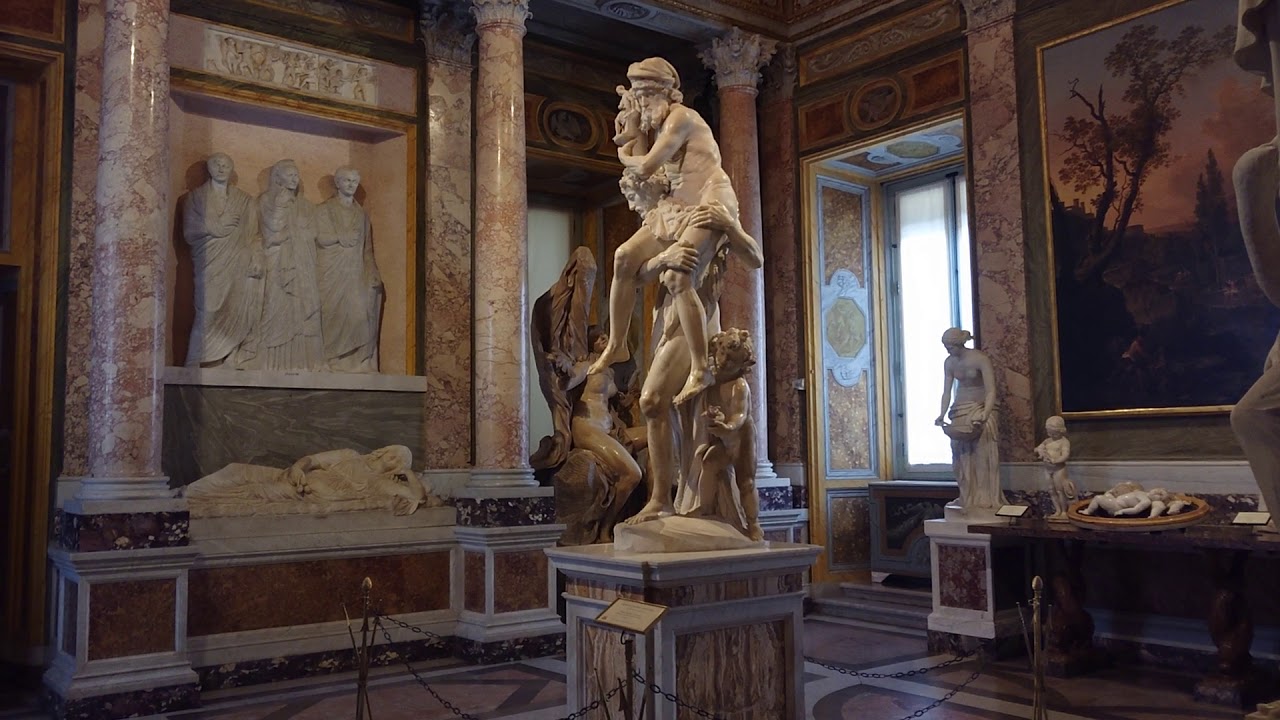 Gian Lorenzo Bernini 'Aeneas, Anchises and Ascanius Fleeing Troy' 1618-19