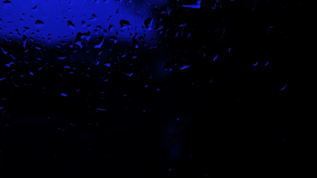 Best Of Rain Sounds on Window | Calm Rain | Black Screen Rain for Sleep, Study