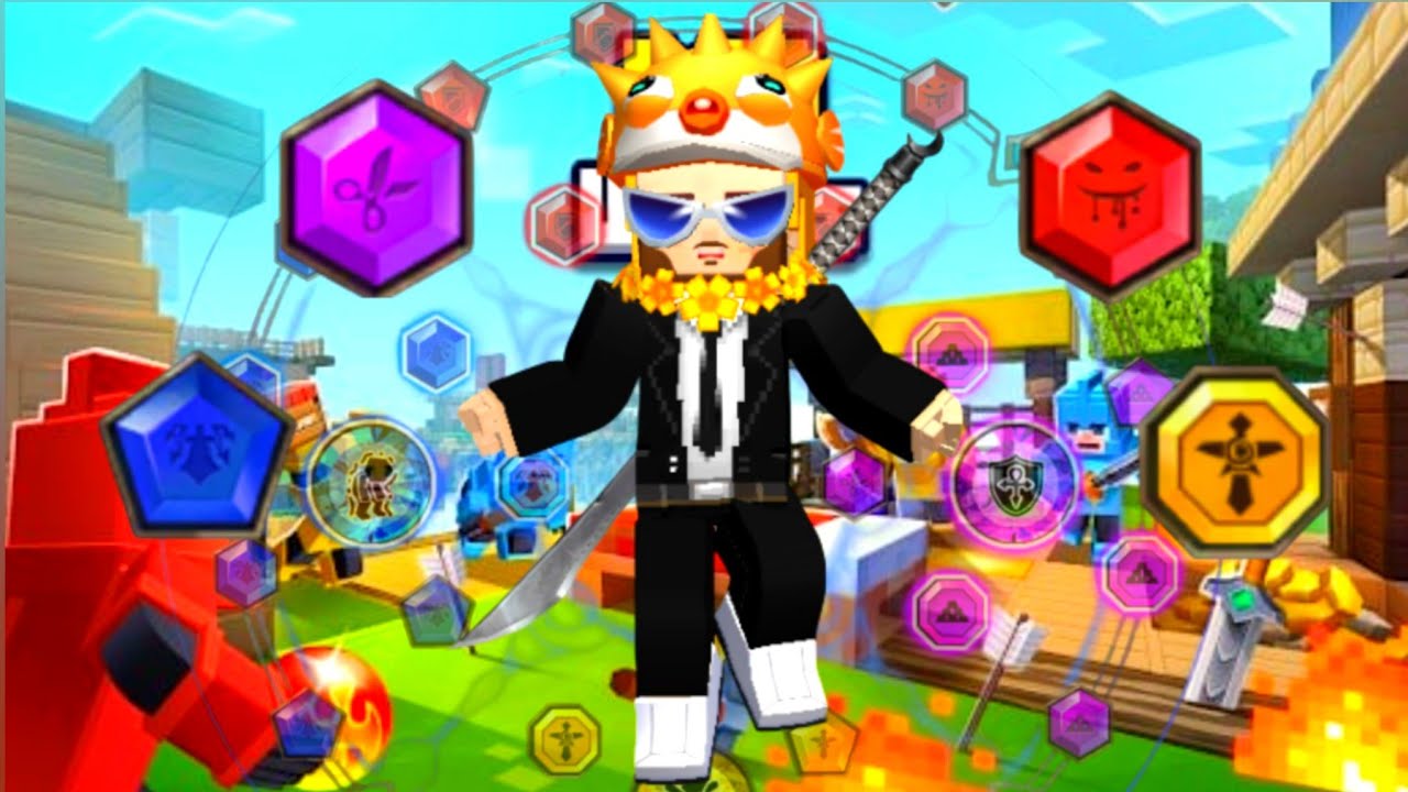1800 RÜN SEVİYESİ İLE OYNADIM BLOCKMAN GO BED WARS TÜRKÇE