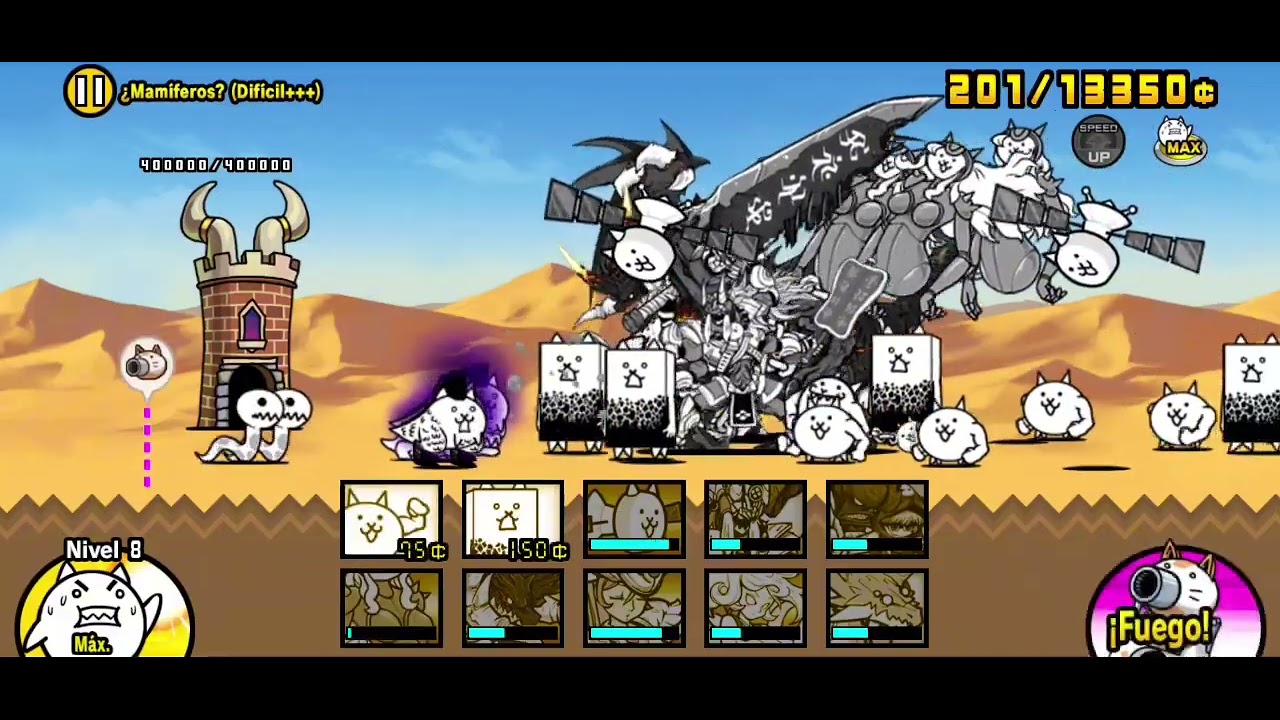 Asi como consegui el gato lagarto demente en the battle cats 