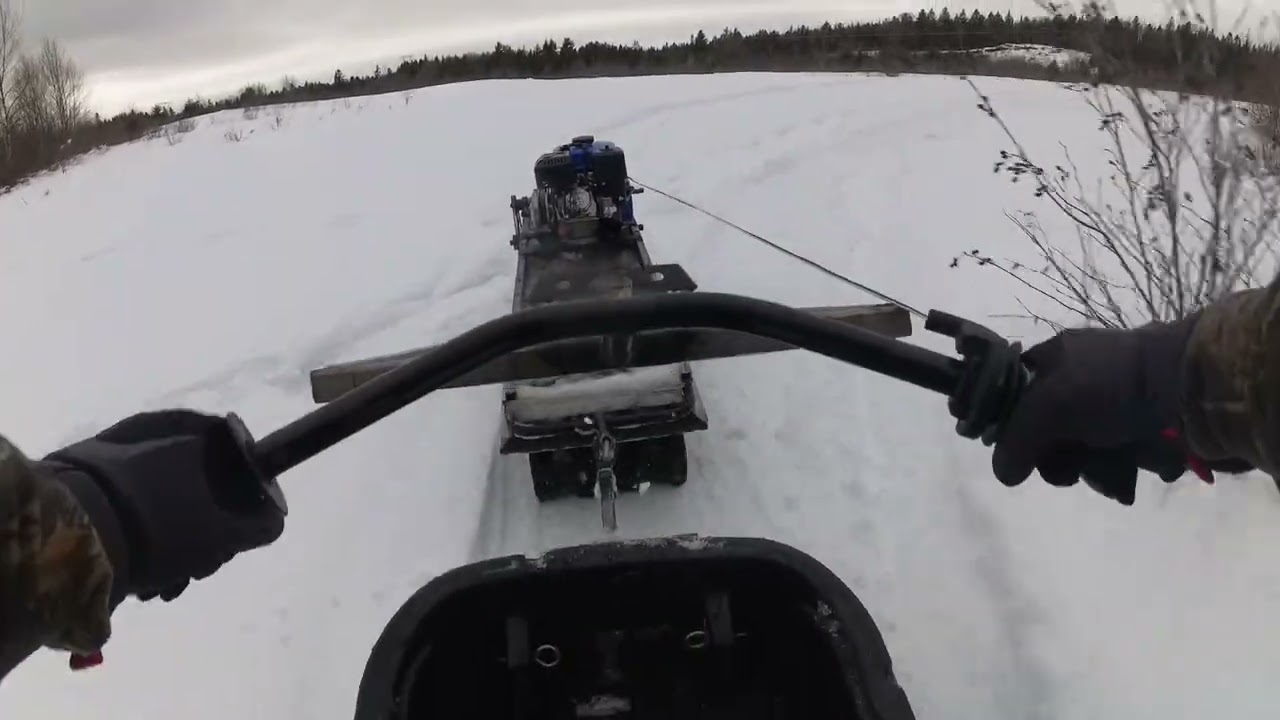 From Theory to Reality: Testing My Snow Groomer Fat Tire single track 