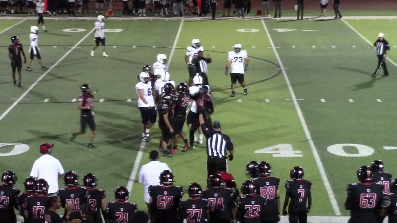 Fontana A.B. Miller football team wins overtime thriller over La Sierra in 2025
